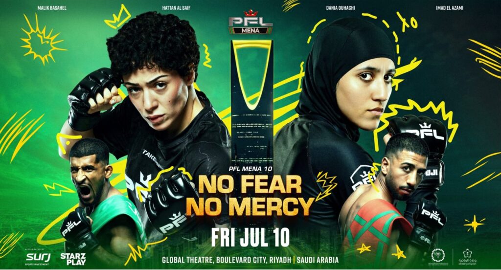 Saudita Hattan Alsaif faz estreia profissional na luta principal do PFL MENA 10 em Riade