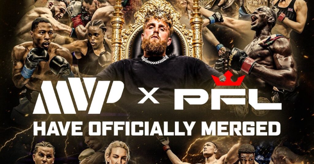 MVP, de Jake Paul, e PFL se fundem e criam nova gigante do esporte de combate