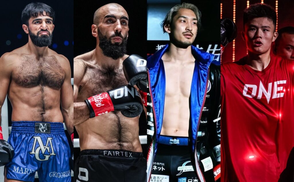 ONE Championship completa a chave do Grand Prix dos penas do kickboxing com Grigorian e Takagi