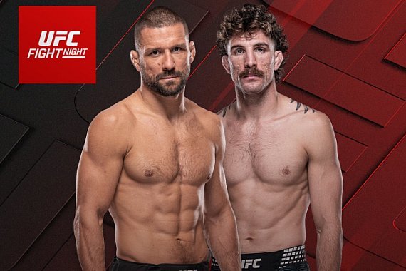 Mateusz Gamrot e Quillan Salkilld disputam a luta principal do UFC Vegas 120