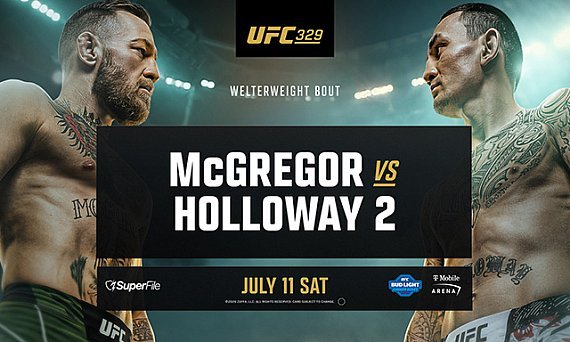 CBS transmite especial ao vivo com pesagem de McGregor e Holloway na véspera do UFC 329