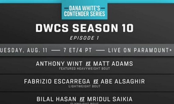 UFC divulga as lutas das duas primeiras semanas da 10ª temporada do Contender Series