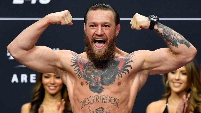 Pesagem oficial confirma McGregor contra Holloway e sela o card do UFC 329