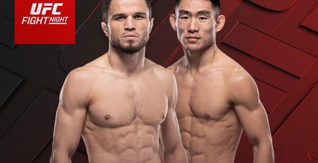 UFC Shanghai marca Umar Nurmagomedov contra Song Yadong na luta principal do dia 29