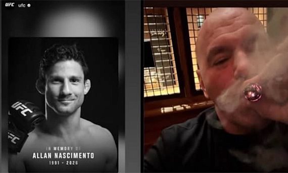 Renato Moicano critica Dana White por post insensível após a morte de Allan Nascimento
