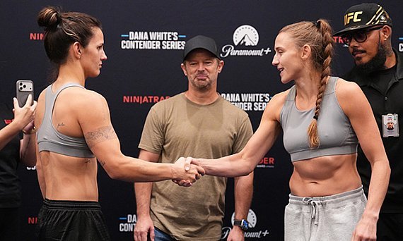 Filha de Frank Mir encabeça a terceira semana do Contender Series com todos no peso