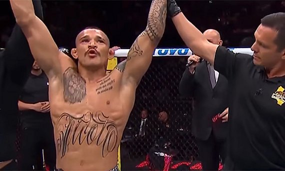 Márcio Barbosa reidrata mais de 11 kg e vence no UFC Sacramento