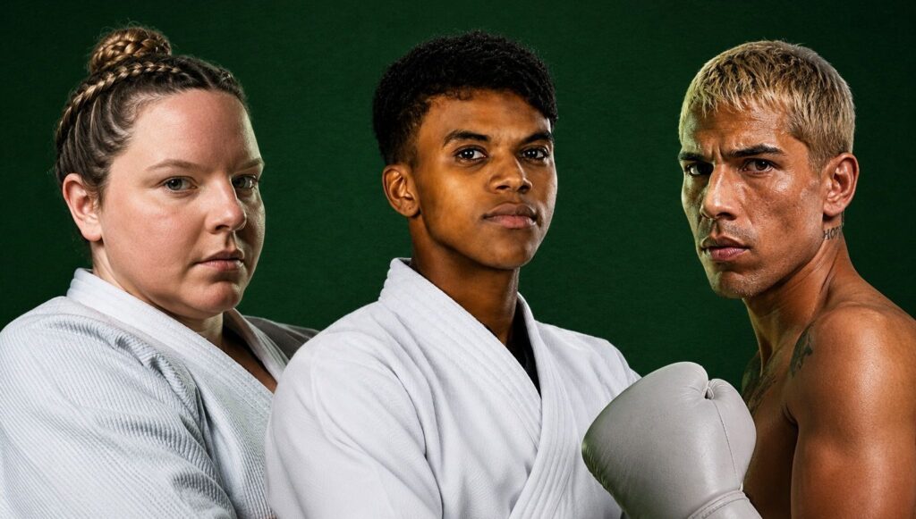 Rafa Souza, Bia Souza e Luan Medeiros encaram adversários internacionais no Spaten Fight Night 3