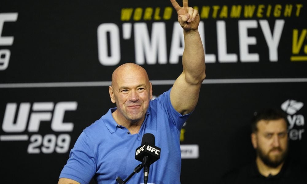 Dana White apoia proposta para proibir o pisão no joelho no MMA