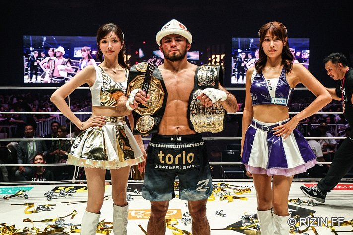 Rajabali Shaidullaev fecha o ano com defesa de cinturão do Rizin contra Kyoma Akimoto