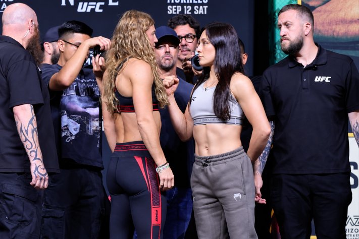 Alexa Grasso supera Manon Fiorot no Noche UFC e segue viva na briga pelo cinturão dos moscas