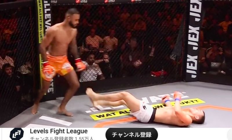 Ex-campeão do GLORY, Tijani Beztati mantém 100% de nocautes no MMA ao vencer no Levels Fight League