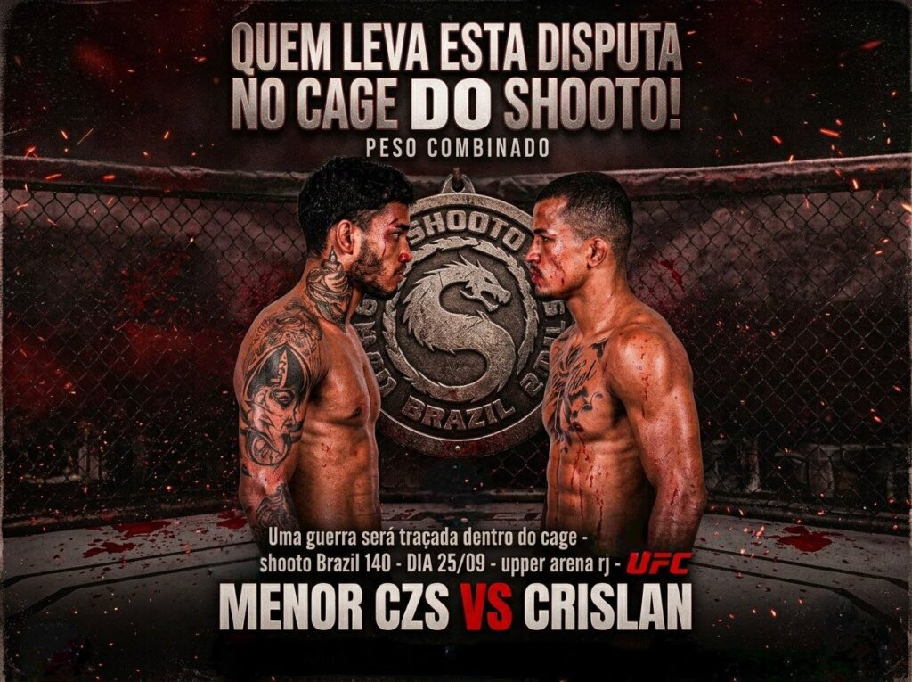 Menor CZS supera Clislan Ferreira na luta principal do Shooto Brasil 140, no Rio