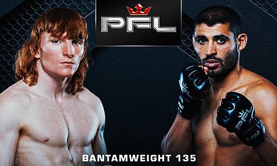 Lewis McGrillen-Evans encara o campeão do PFL MENA Nawras Abzakh em Dubai