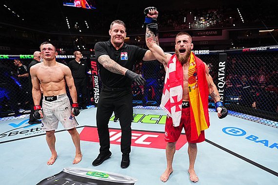 Irmão de Ilia Topuria negocia retorno ao UFC em novembro, no Catar