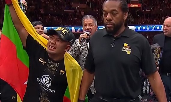 Joshua Van revela que defendeu o cinturão dos moscas no UFC 331 com lesão no ombro