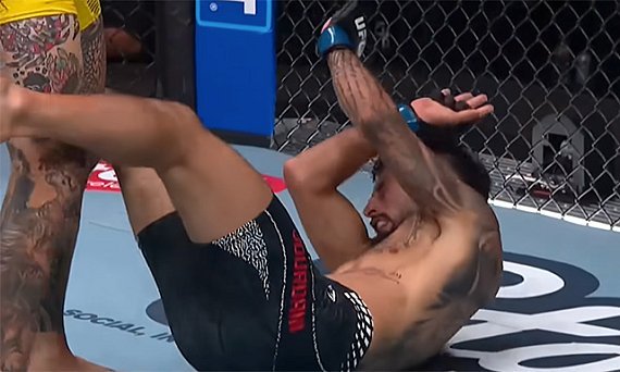 Charles Jourdain revela que perdeu a visão antes de encerrar luta contra Marlon Vera no UFC 331