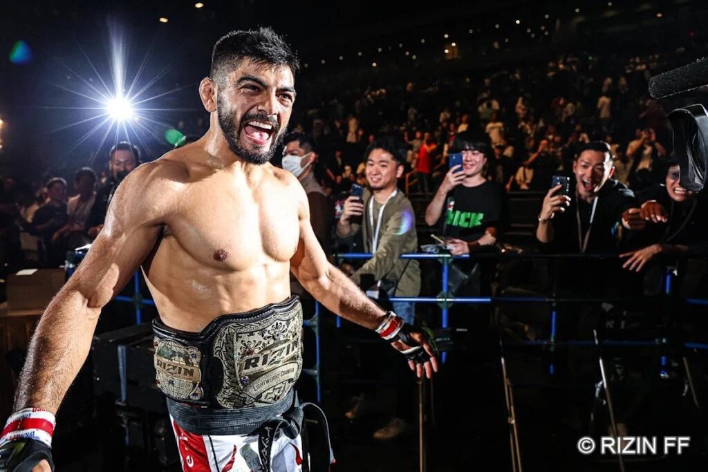 Roberto Satoshi mira volta ao topo do Rizin e vê parceria com a PFL abrindo lutas dos sonhos