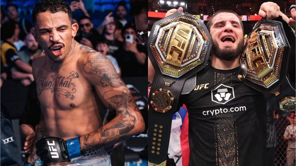 UFC trabalha para marcar Carlos Prates x Islam Makhachev pelo cinturão dos meio-médios