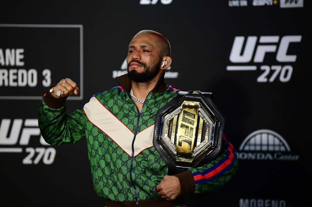 Deiveson Figueiredo pede retorno ao peso-mosca e projeta nocaute no campeão Joshua Van