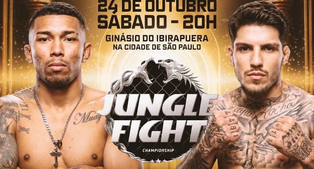 Jungle Fight 156: paraense Manoel Aranha enfrenta Cleiton Rocha em São Paulo